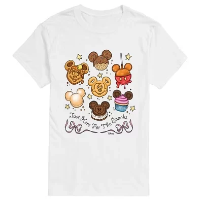 Мужская футболка Disney Foods с принтом, белая