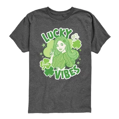 Футболка Lucky Vibes с коротким рукавом и графическим рисунком heather charcoal