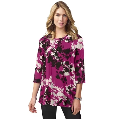 raspberry graphic floral