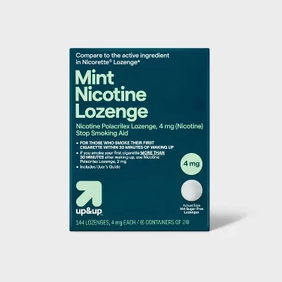 Никотиновые пастилки для борьбы с курением в дозе 4 мг - Mint - ™