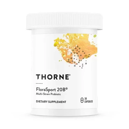 Пробиотик Thorne FloraSport 20B, 30 капсул, 20 млрд/капсула