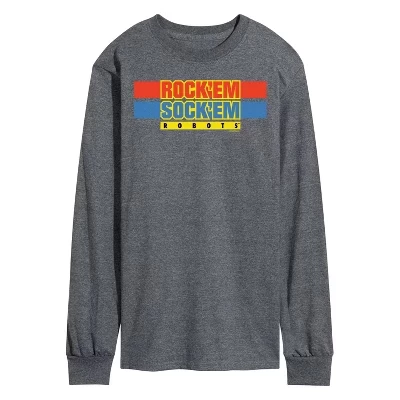 Мужская футболка с длинным рукавом и графическим принтом с логотипом heather charcoal
