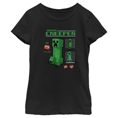 Женская футболка Creeper Graph Charged черного цвета