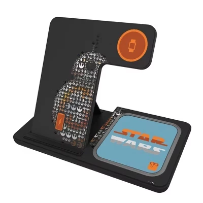 Зарядная станция Keyscaper Star Wars Quadratic 3 в 1 15 Вт, BB-8