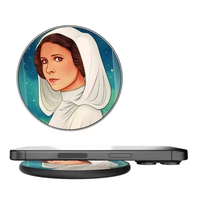 Беспроводное ЗУ Keyscaper Star Wars Portrait 15 Вт, Leia Organa