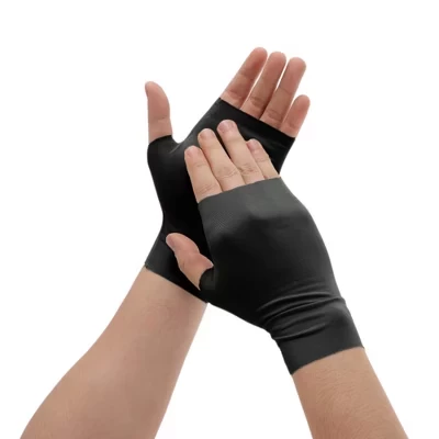 Перчатки для маникюра Unique Bargains защитные, черные