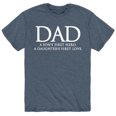 Мужская футболка Instant Message Dad Definition, синяя