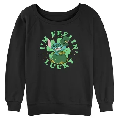 Толстовка Junior's I'm Feelin' Lucky, черная