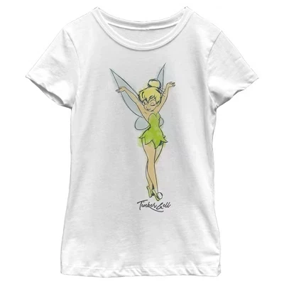 Футболка для девочек Peter Pan «Ретро-портрет», белая