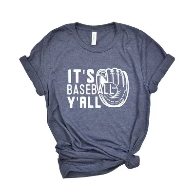 Женская футболка Simply Sage Market Baseball, синяя