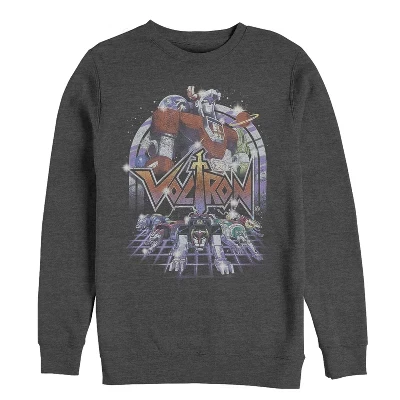 Мужской свитшот Voltron «Защитник Вселенной», антрацит