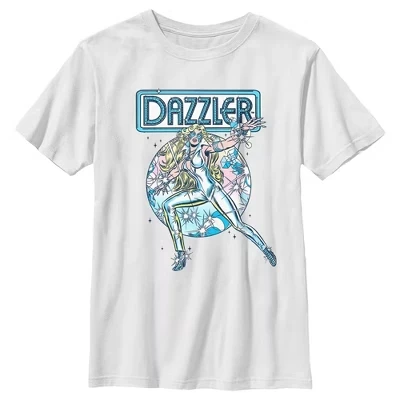 Футболка для мальчиков Marvel Dazzler, белая