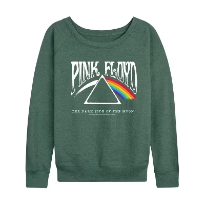 Женский лонгслив Pink Floyd DSOTM, серо-зеленый