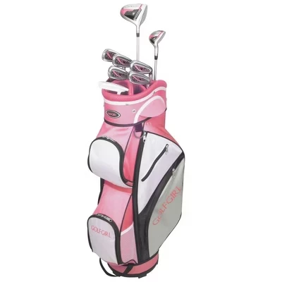 Женский набор клюшек GolfGirl FWS3, левша, розовый