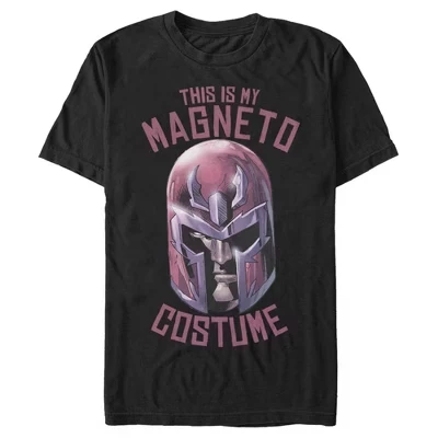 Мужская футболка Marvel «Костюм Магнето», черная