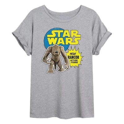 Женская футболка с объемной графической фигуркой Rancor Action Figure