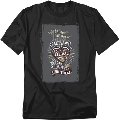 Мужская футболка Harry Potter Always Find Them, черная