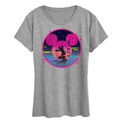 Женская футболка Disney Mickey Sphere, серая