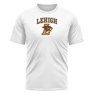 Мужская спортивная футболка Campus Lab Lehigh University с основным логотипом, белая