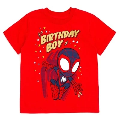 Футболка для девочек Marvel Spidey, красная