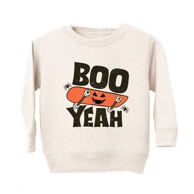 Свитшот для девочек The Juniper Shop Boo Yeah, натуральный