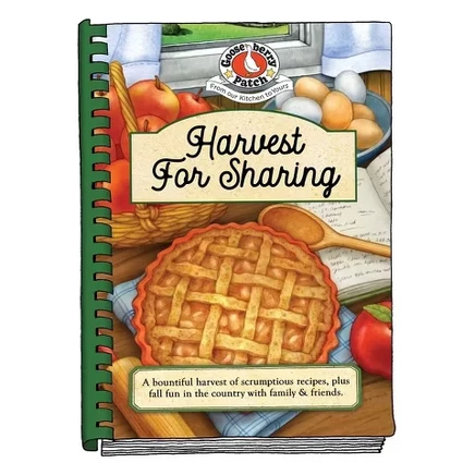 Книга Gooseberry Patch Harvest for Sharing, твердый переплет