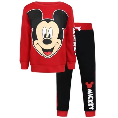 Комплект из толстовки и брюк Disney Boys для малышей и совсем маленьких детей красного цвета
