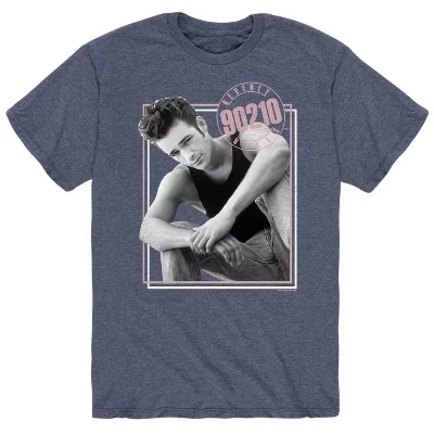 Мужская футболка Beverly Hills 90210 Dylan Hero, синяя