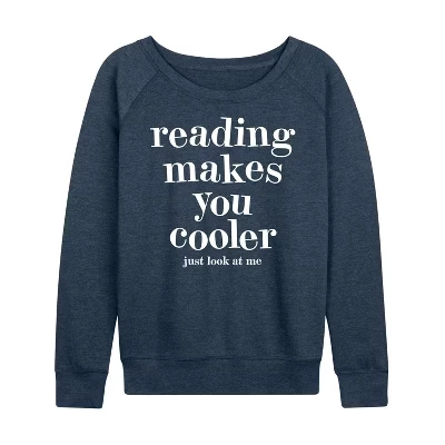 Женская рубашка Heather indigo с широким вырезом и длинными рукавами, в которой от чтения становится прохладнее.