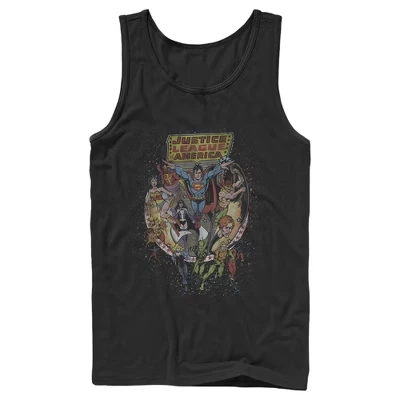 Мужская майка Justice League Hero, черная