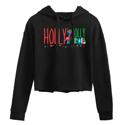 Женское худи Trolls Holly Jolly Troll Cooper, черное