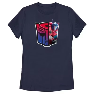 Женская футболка Transformers Optimus Prime, синяя
