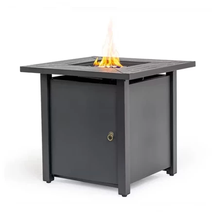 Газовый стол-камин LauKingdom 30″ стальной 50000 BTU, черный