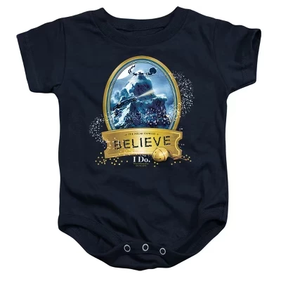Детское боди Polar Express True Believer для младенцев синего цвета