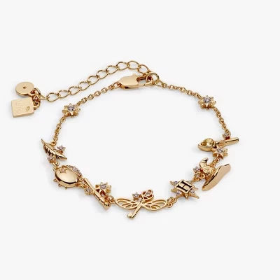 Браслет Alex and Ani Harry Potter Mixed Icon, золотистый