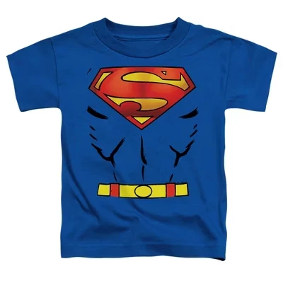 Футболка королевского костюма DC Chest Costume для маленьких мальчиков