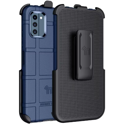 Комбинированный чехол для телефона Nokia C300 - Чехол для спецназа и кобура с зажимом для ремня