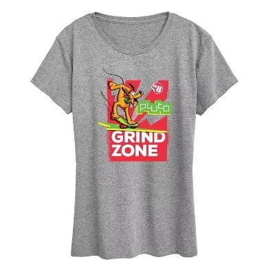 Женская футболка с коротким рукавом Pluto Grind Zone с графическим рисунком