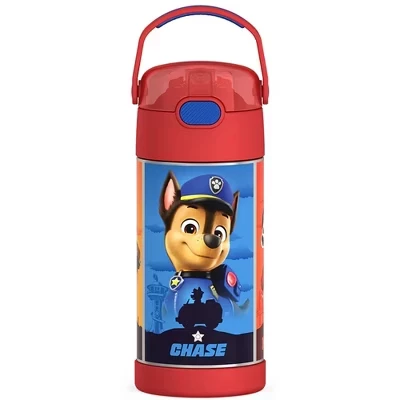 Бутылка Thermos Funtainer 355 мл с соломинкой, Paw Patrol