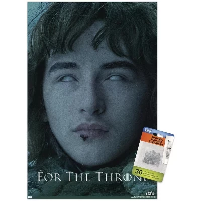 Постер Game of Thrones: Bran Stark, кнопки
