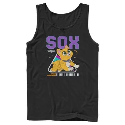 Men's Lightyear Playful Sox Tank Top black