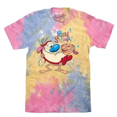 Футболка Ren & Stimpy Slap Tie Dye sherbert tie dye
