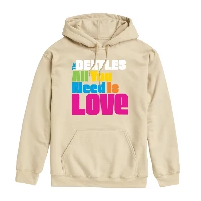 Мужская одежда - Все, что Вам нужно, Это Флисовый пуловер с рисунком Love Hoodie oat