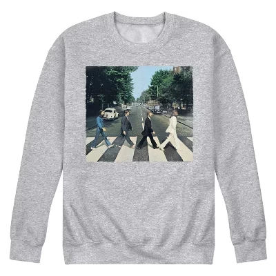 Мужская флисовая толстовка с графическим рисунком Abbey Road athletic heather