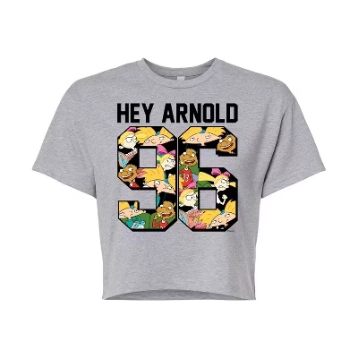 Женская футболка Hey Arnold «Арнольд 1996», серая