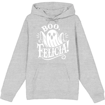 Худи Bioworld Boo Ghost Felicia, серое