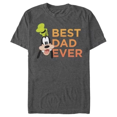 Мужская футболка Mickey & Friends Goofy Dad, графитовая