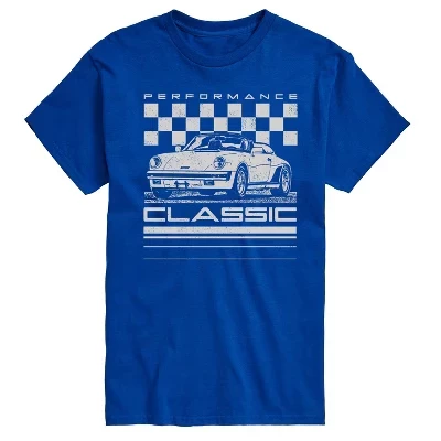 Мужская футболка Instant Message Classic Car, синяя