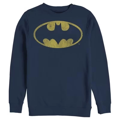 Мужской свитшот DC Comics Batman Caped Crusader, синий