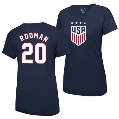 Женская спортивная футболка USWNT Trinity Rodman для футбола с 4 звездами